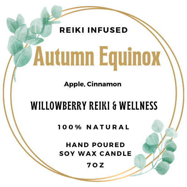 Autumn Equinox (Reiki Infused 7oz) Candle