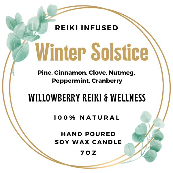 Winter Solstice (Reiki Infused 7oz) Candle