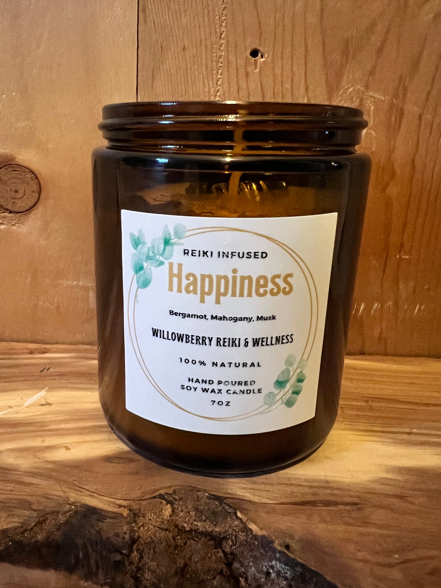 Happiness (Reiki Infused 7oz) Candle