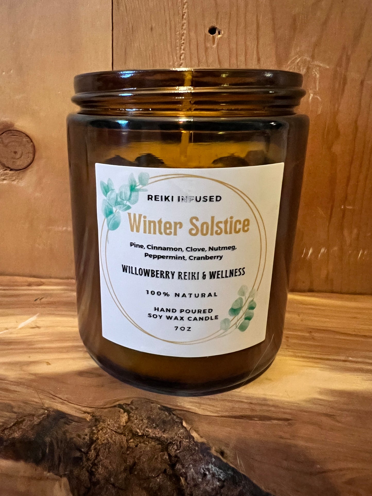 Winter Solstice (Reiki Infused 7oz) Candle