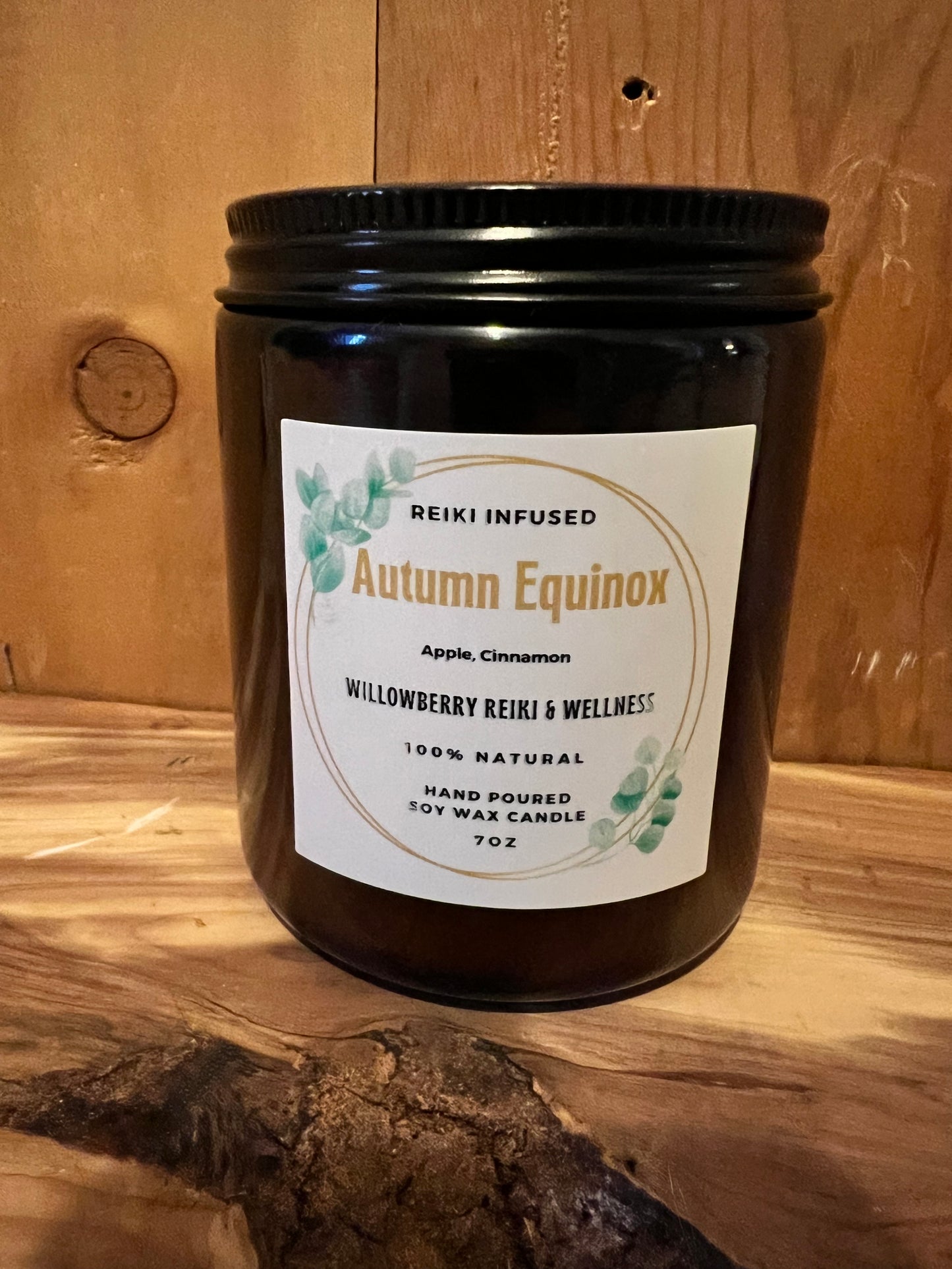 Autumn Equinox (Reiki Infused 7oz) Candle