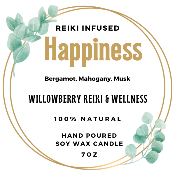 Happiness (Reiki Infused 7oz) Candle