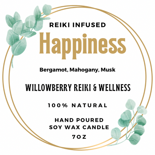 Happiness (Reiki Infused 7oz) Candle