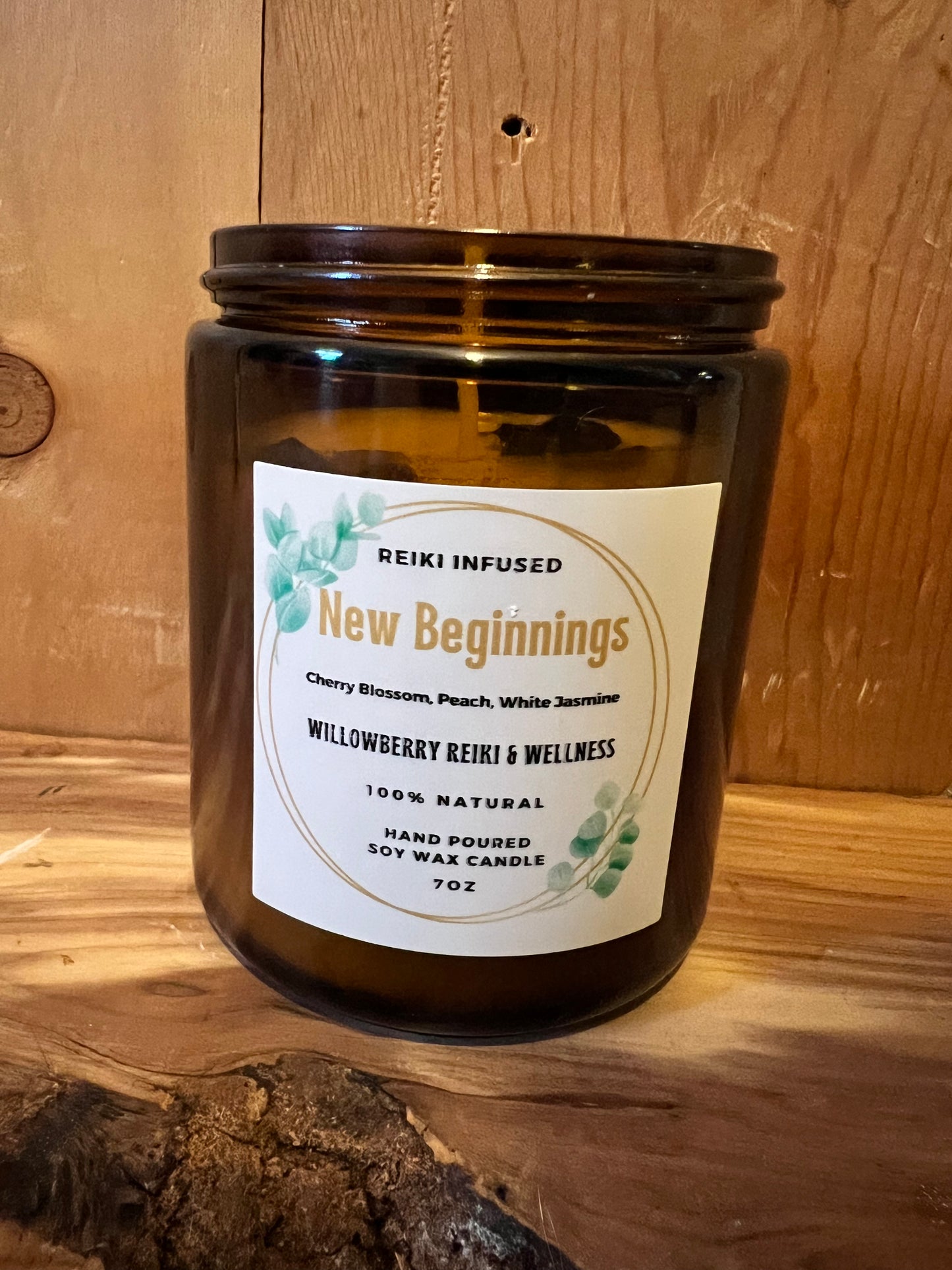 New Beginnings (Reiki Infused 7oz) Candle